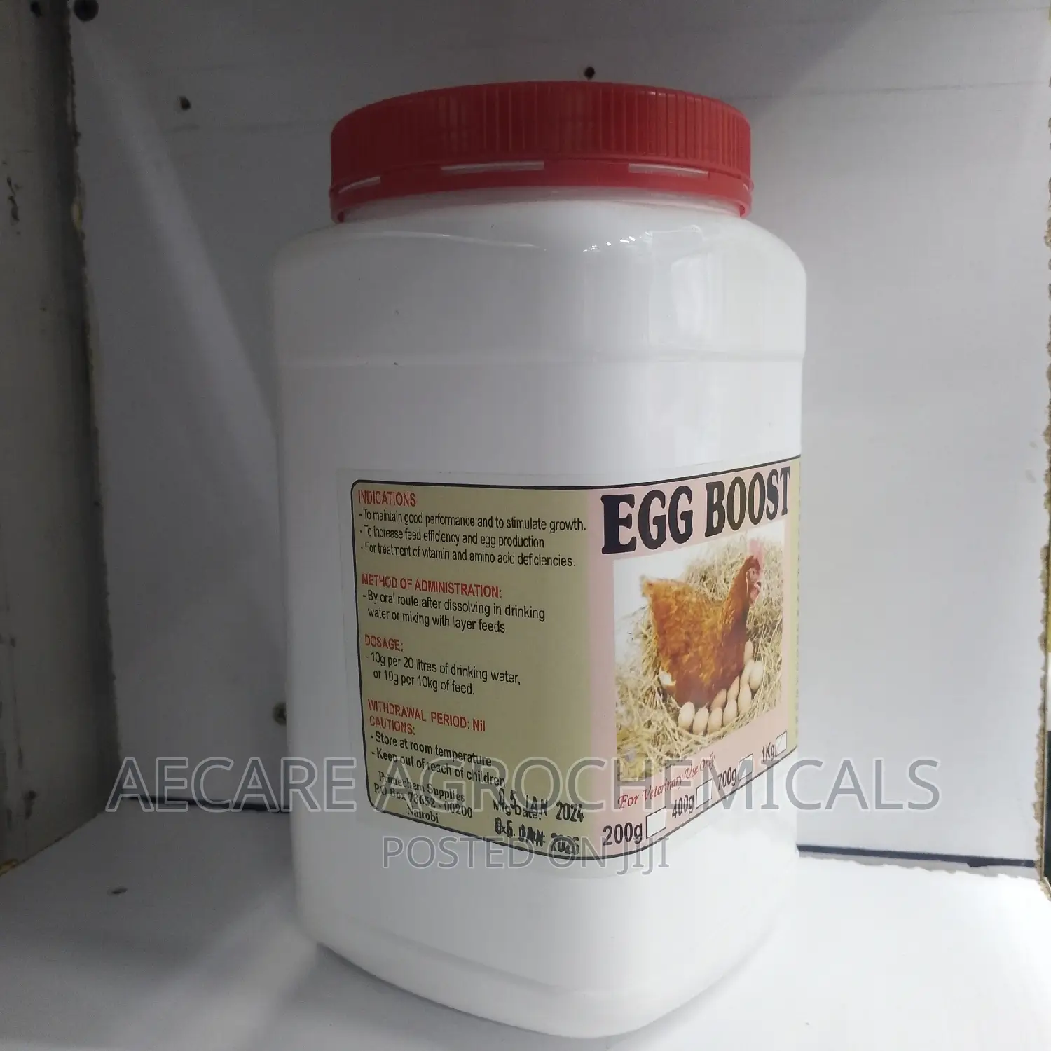 EGG BOOST 1kg Boosts Egg Quality and Quantity