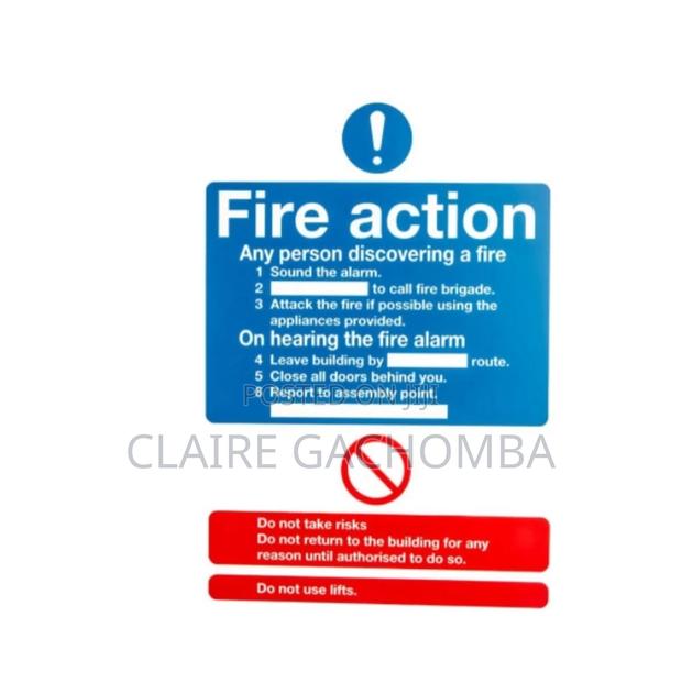 Fire Action Plan - main view