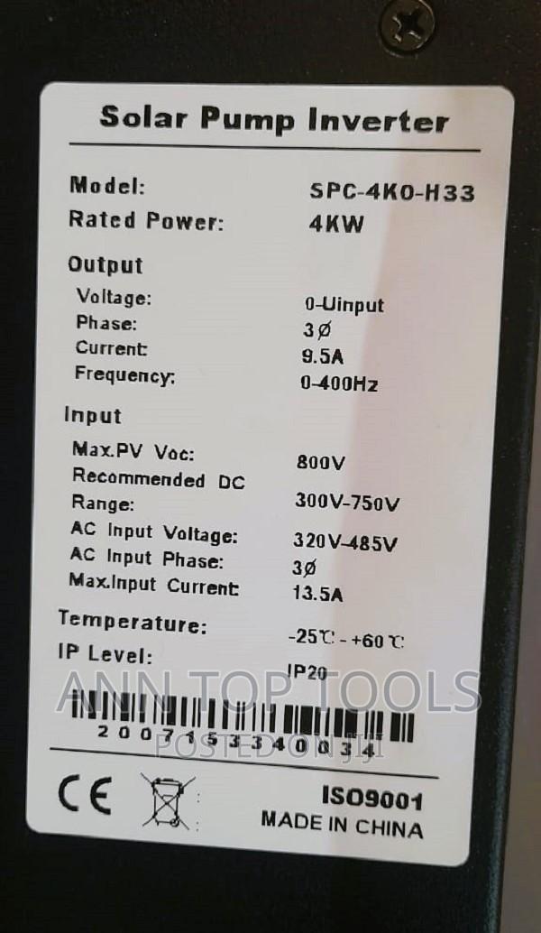 Solarpex 4kw Pumping Inverter 3phase