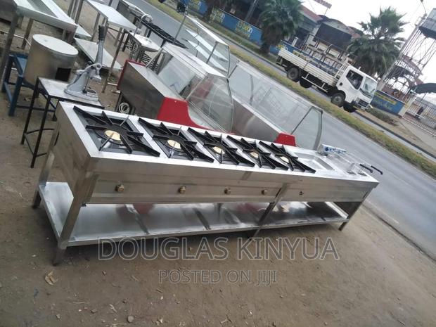 3unit Combined Cooking Unit: