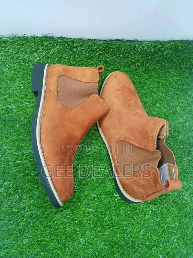 Men Official Chelsea Boots,Suede - thumbnail 2