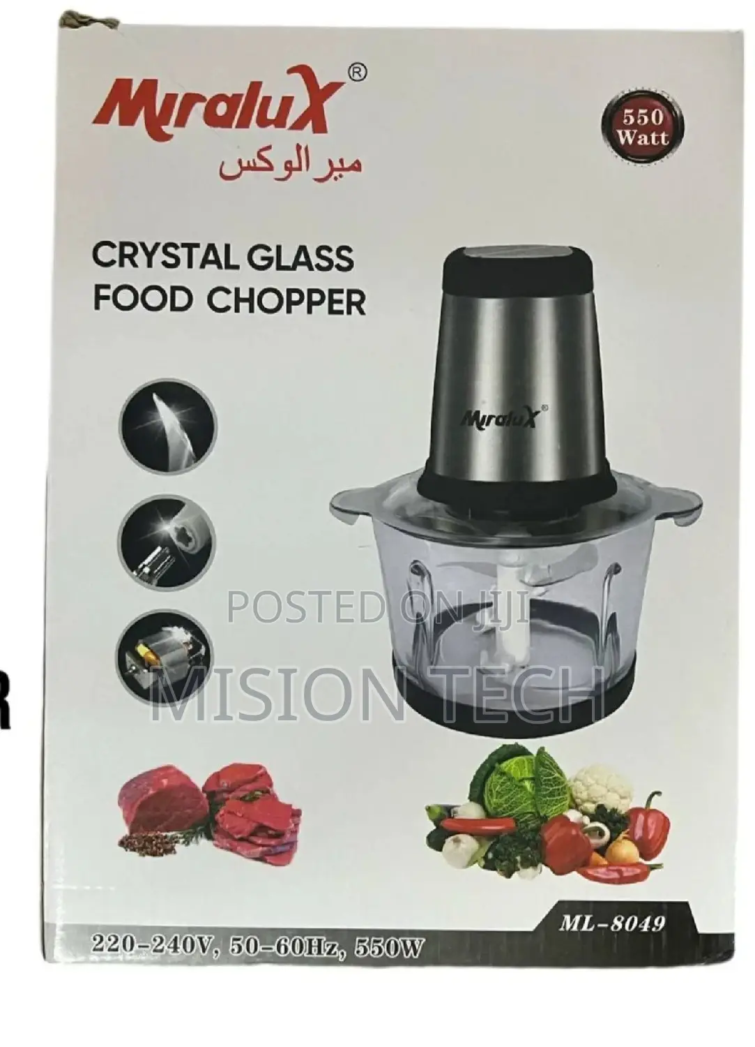 Ml8049 Food Chopper Miralux