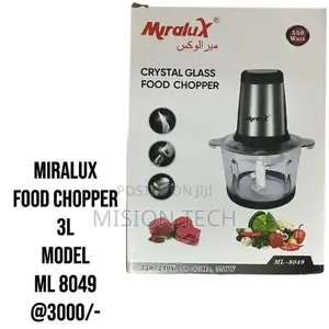 Brand New 3 Liters Miralux Food Chopper