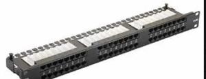 APKR Cat 6 48 Port Patch Panel Loaded - thumbnail 2