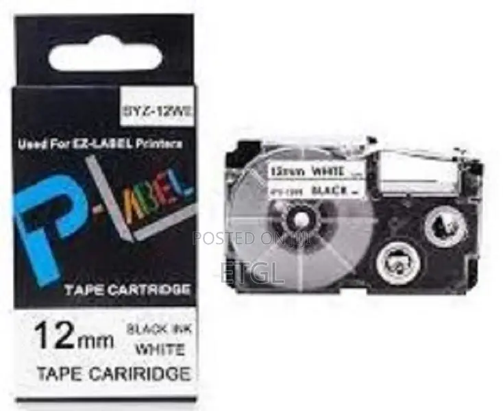 Compatible Catrdige Casio Label Tapebyz-12we