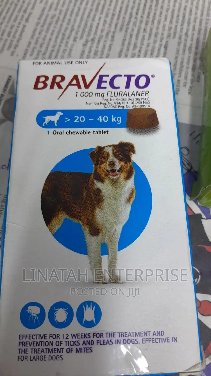 Bravecto 20-40 Kg