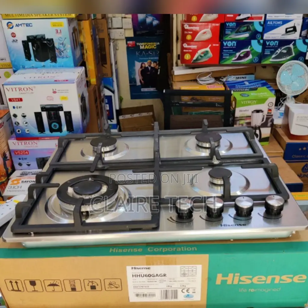 Hisense Built Hob With Wok Burner 60*60