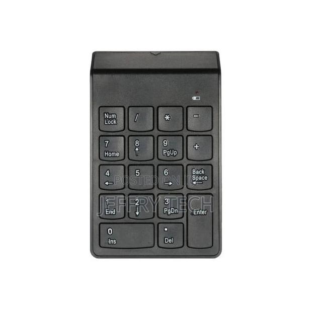 2.4G USB Numeric Keypad Wireless Number Pad 18