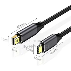 USB Type-C to Mini Display Port Support 60HZ