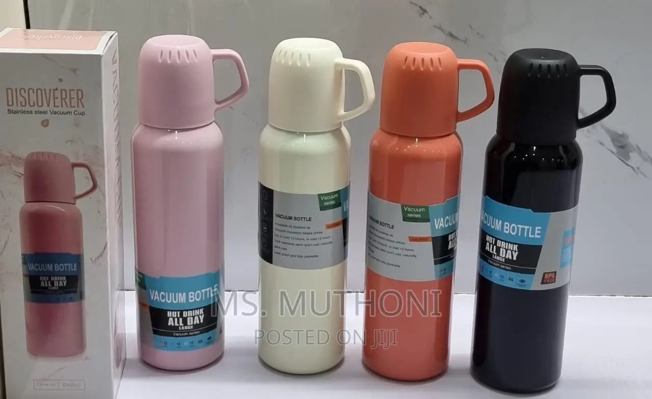 Double Wall 648ml Vacuum Thermos Available in 4 Colours