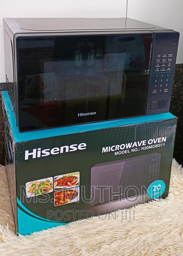 Black 20 Litres Hisense Digital Microwaves* - main view