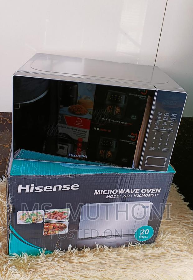 Silver 20 Litres Hisense Digital Microwaves* - main view