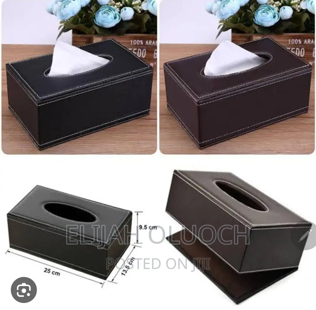 Leather Box Serviet Holder