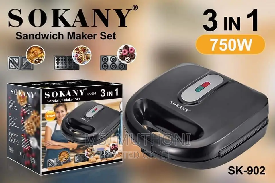 Sokany Sandwich Makers 3 in One Sandwich Makers