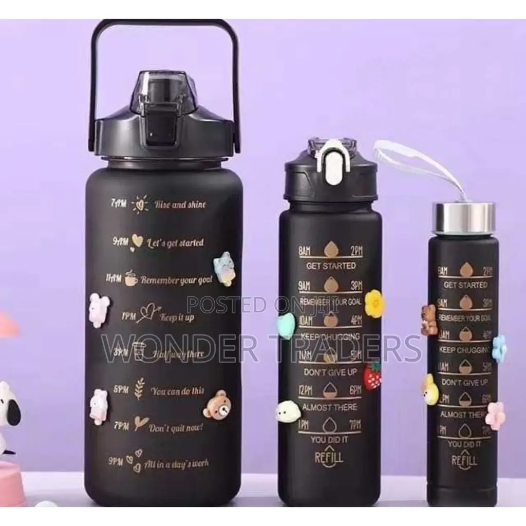 *
3 in One Motivational Bottles
*