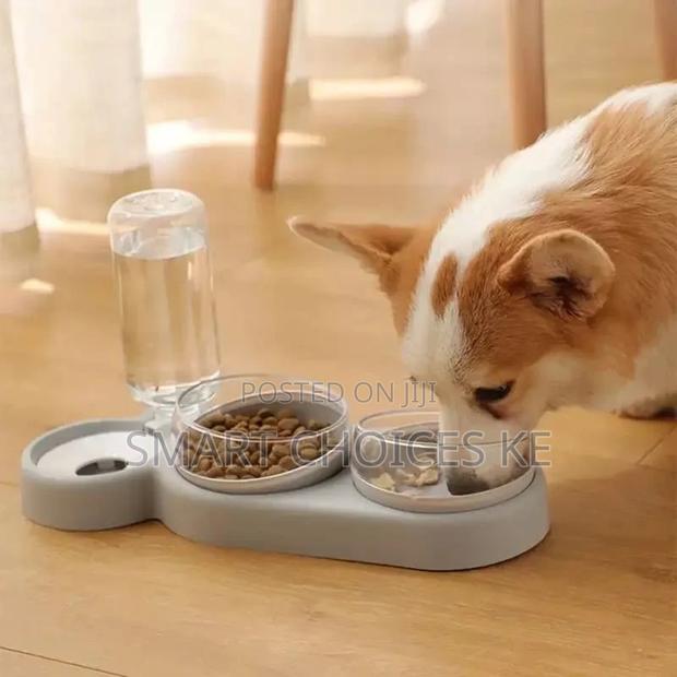 Automatic Food Water Dispenser Pet Bowl*