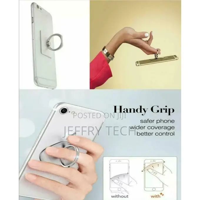 Finger Grip Holder Rotating Ring Stand for Mobile