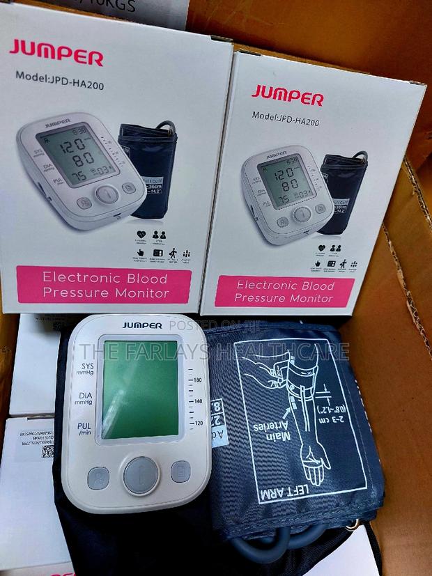 Blood Pressure Monitor With 2sets of Memory. - JUMPER