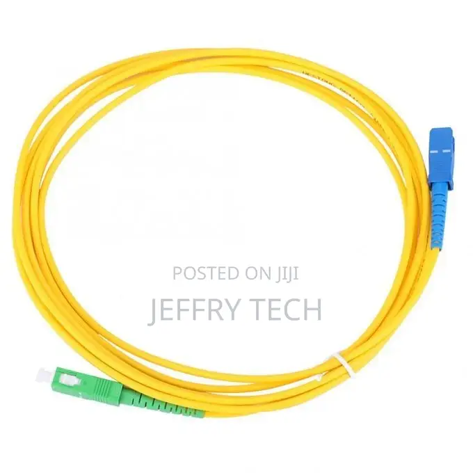 3 Meter SCAPC-SCUPC Fiber Optic Cable Single