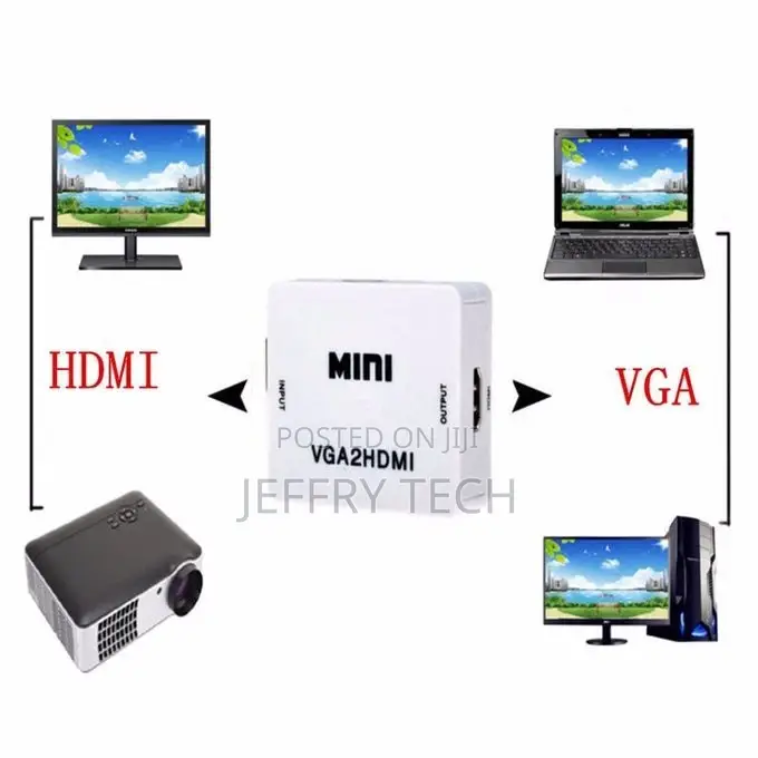 1080P Adapter Connector for Projector PC Laptop