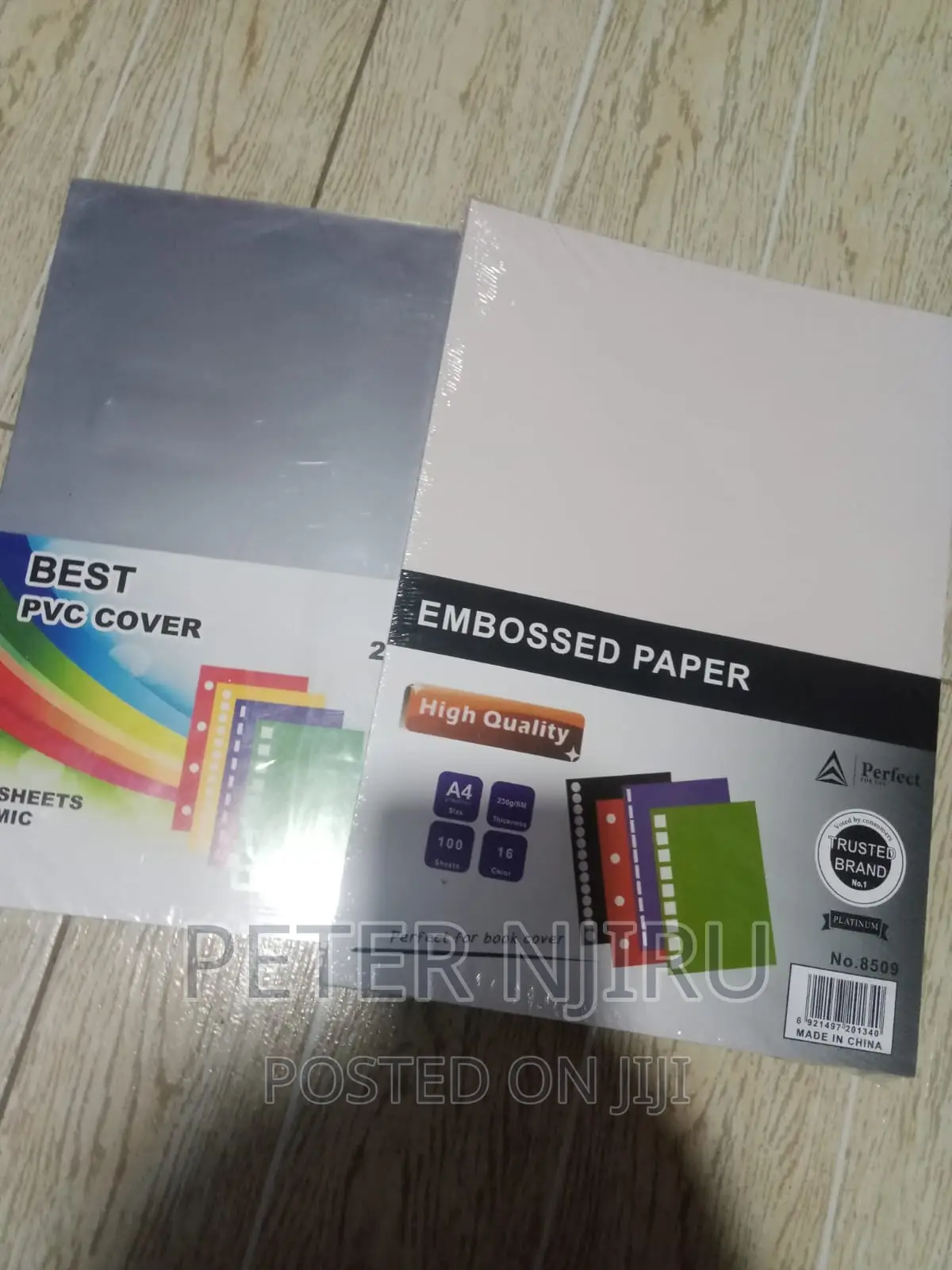 Best PVC Binding Cover and Emborsed Paper Set