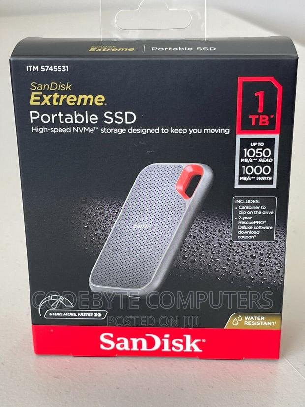 Sandisk E61 Extreme Portable External Ssd V2 1tb