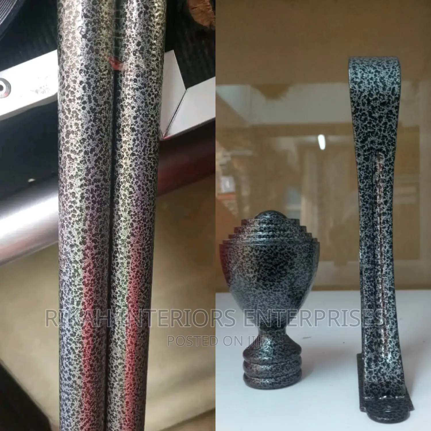 Powder Coated Juakali Curtain Rods Curtain Rods Curtain Rods