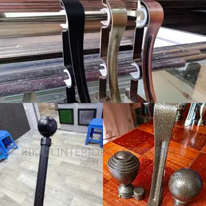 Powder Coated Juakali Curtain Rods Juakali Curtain Rods