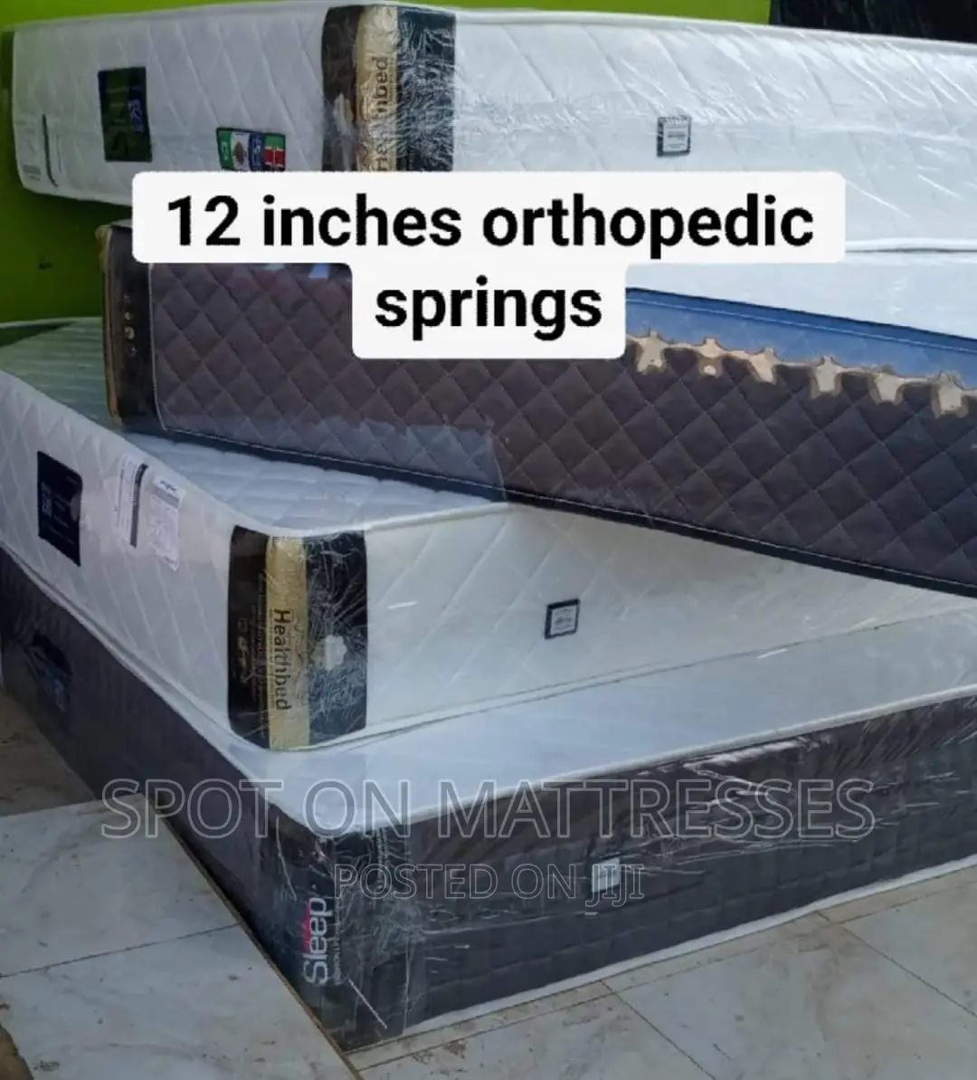 Offer! 5×6 12inch Orthopaedic+Posturepedic Spring Mattresses