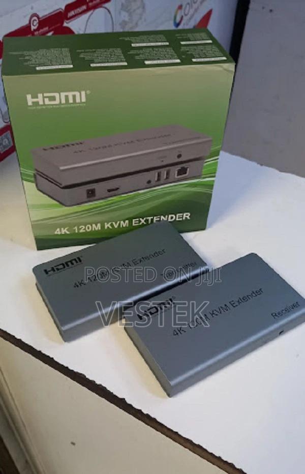 120M HDMI KVM Extender Over Cat5e/6 Rj45 Supports Mouse