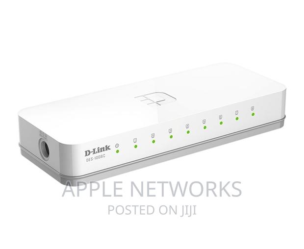 D-Link DES-1008A 8 Ports 10/100mbps Desktop Switch