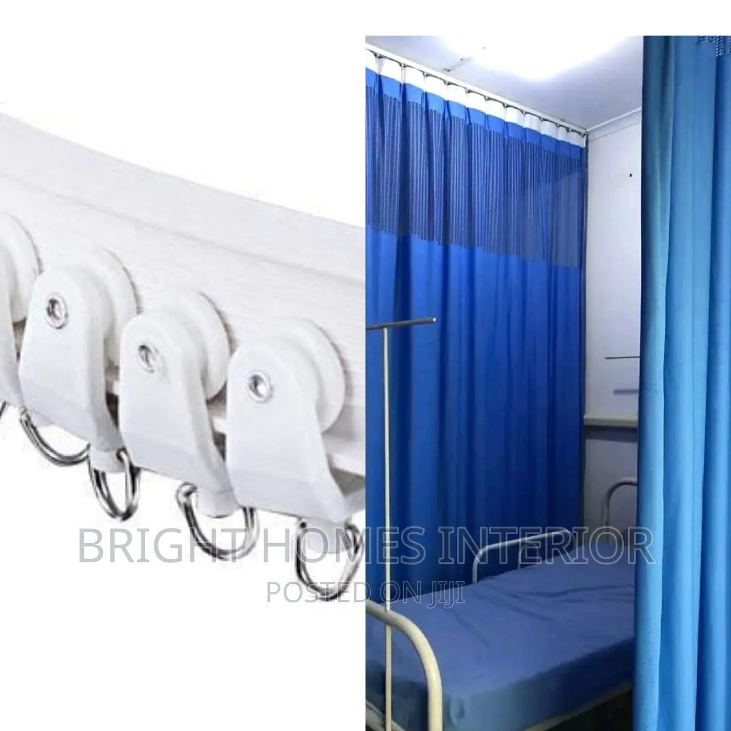 Hospital Rails Bendable Curtain Rails Mosquito Net Rails