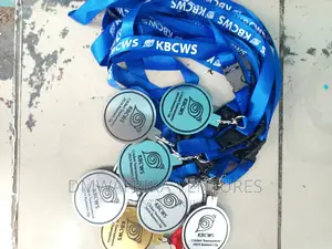 Silver and Gold Customized Local Medals