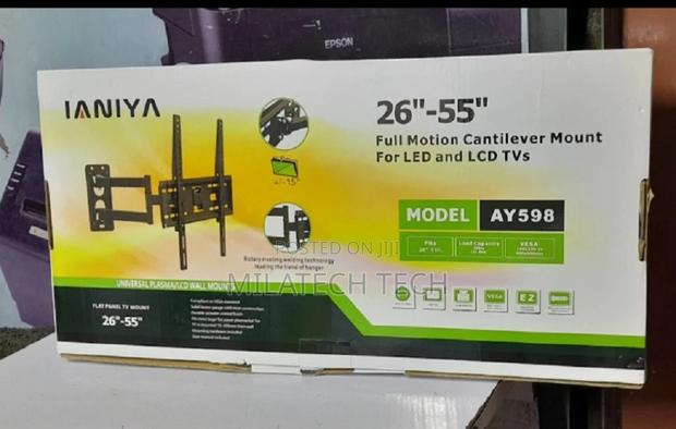 Rotating 14"-55" Full Motion Swivel Wall Mount TV Bracket