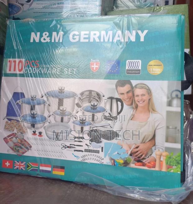 Heavy Duty Stainless Steel Cookware Set - main view