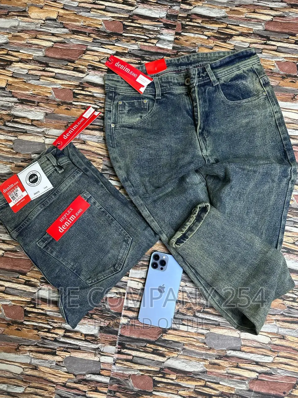 Plain Wash Slimfit Straight Men's Denim Jeans
Size 30 to 40