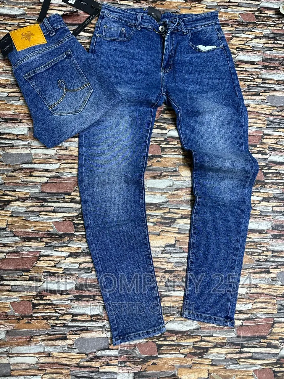 Plain Wash Slimfit Straight Men's Denim Jeans
Size 30 to 40