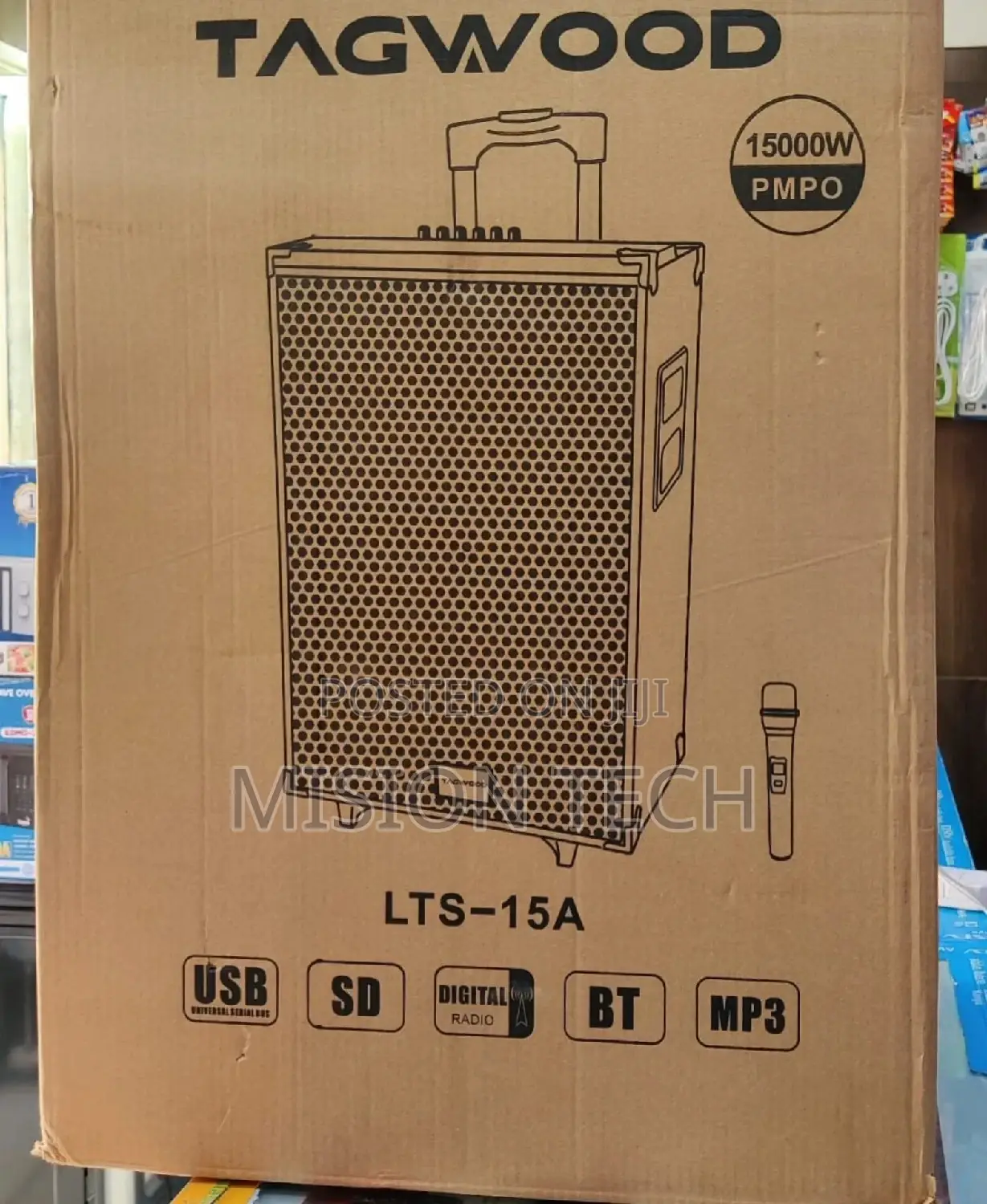 15 Inch Tagwood Speaker
