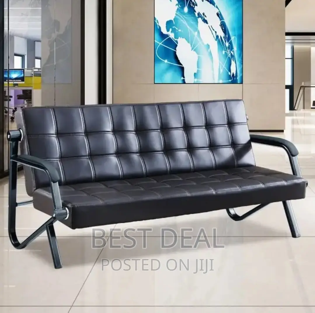 Sofa 6 Seater Leather Modern Office