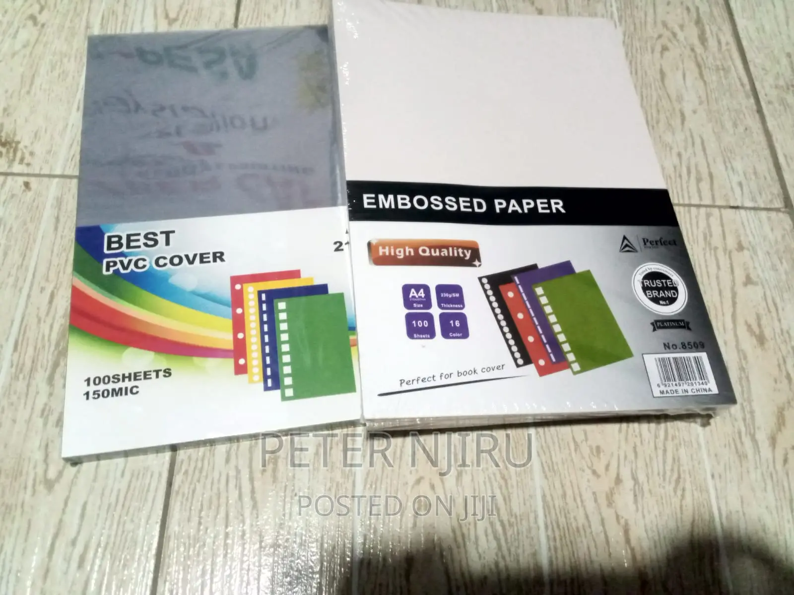 Emborsed Paper Available