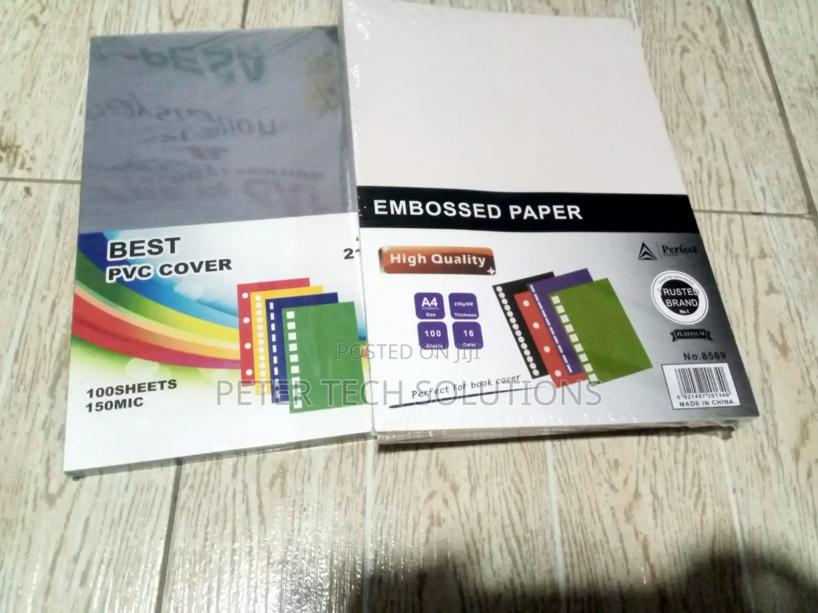 Emborsed Paper Available