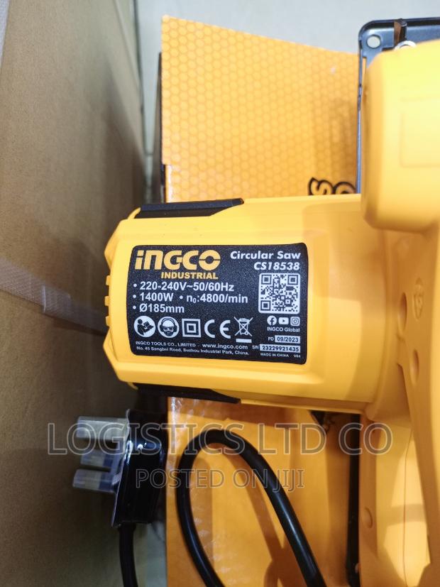 Circular Saw Cs18538-8 1400w Ingco - thumbnail 3