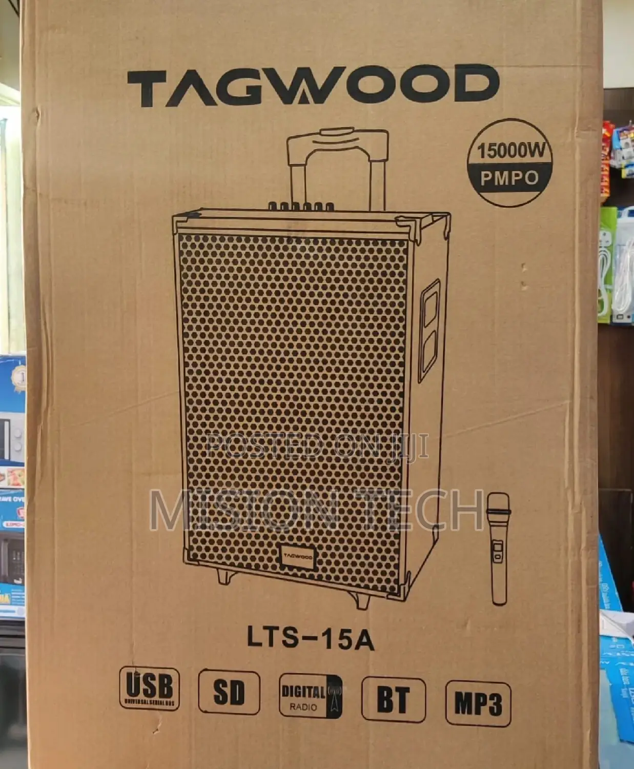 Wireless Tagwood Speaker
