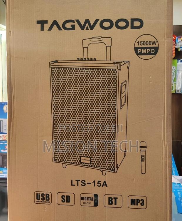 Wireless Tagwood Speaker - main view