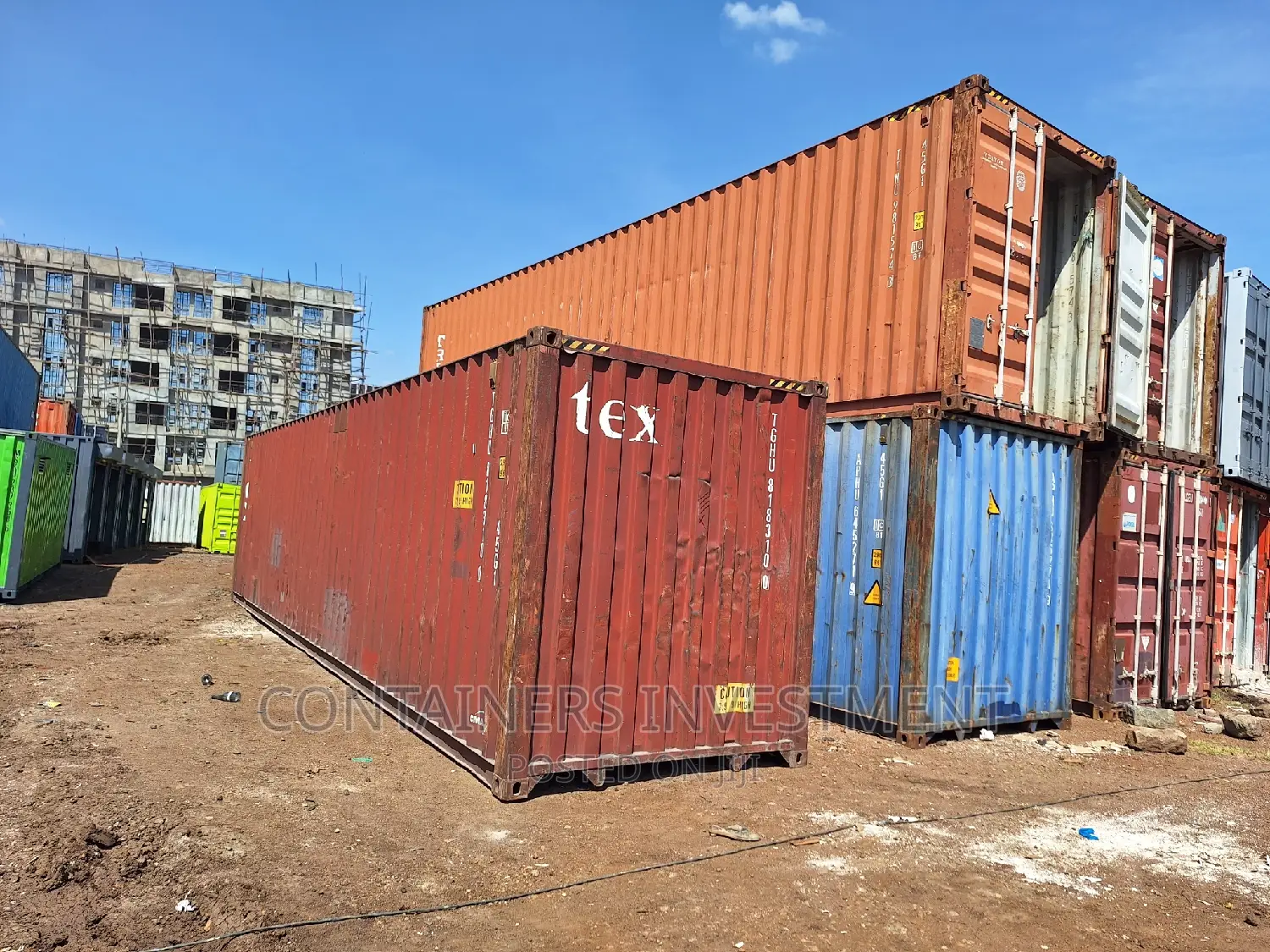 Second Hand Shipping Containers for Sale