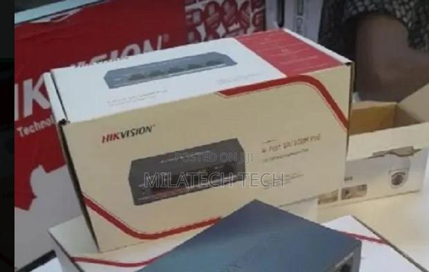 Hikvision 4 Port POE Switch DS-3E0105P-E/M - main view
