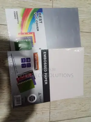 Binder Cover and Emborsed