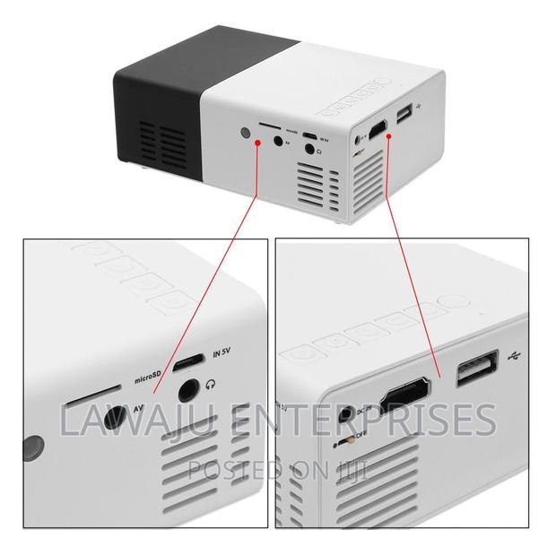 Black And White LED Projector - thumbnail 3