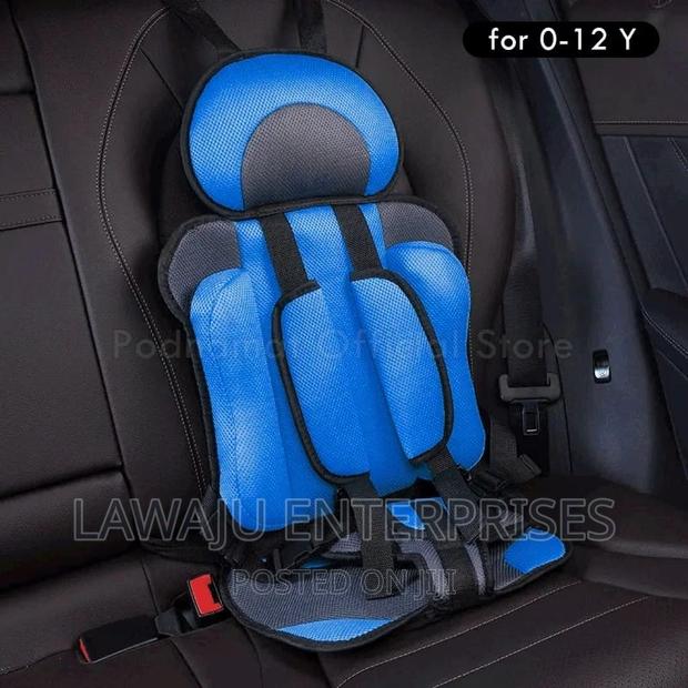 Blue Kids Travelling Car Seat - main view