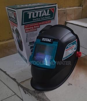 Total Auto-darkening Polycarbonate Welding Helmet 90 By 35mm